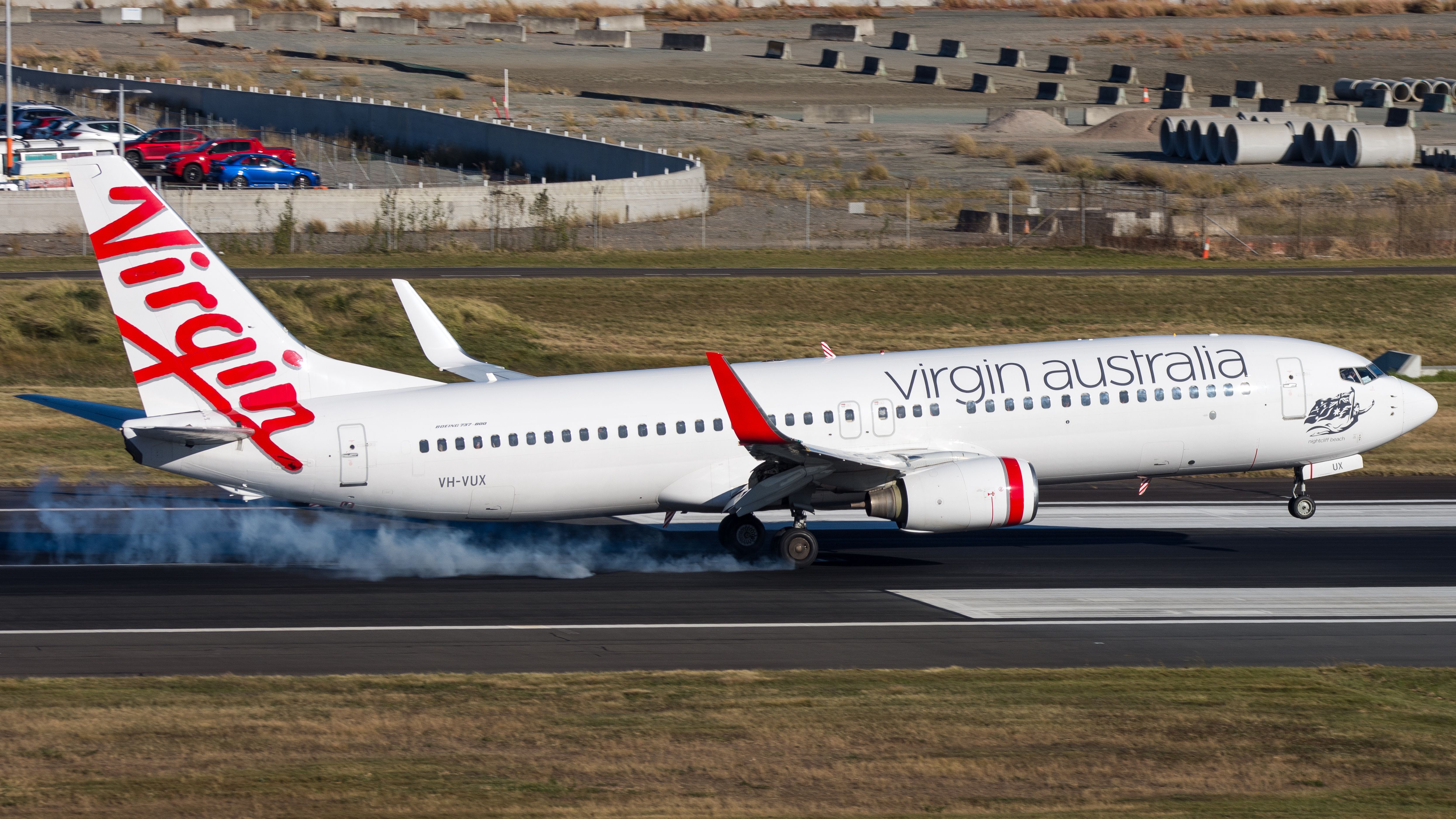 Boeing 737-800 (VH-VUX)