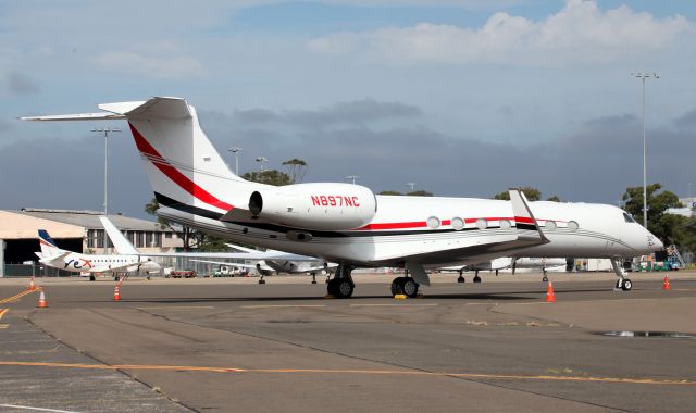 N897NC — - At The Corporate Jet Stand