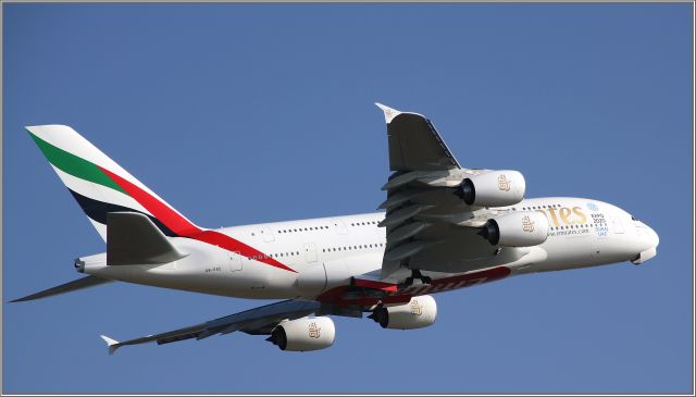 Airbus A380-800 (A6-EEE) - Emiraten Airbus A380-800 (A6-EEE) Schiphol 5-3-2013