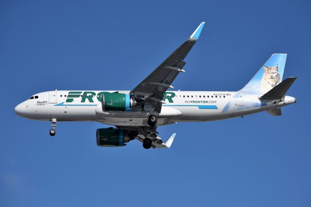 Airbus A320 (N337FR) - Landing 23-L on 03-22-19