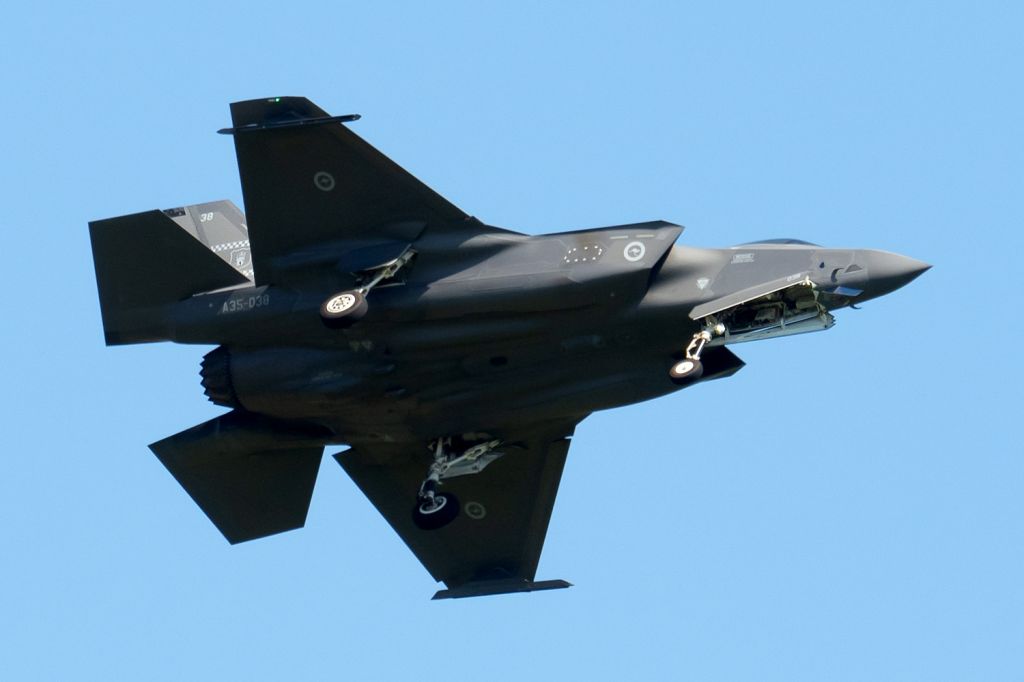 A35020 — - Lockheed-Martin F-35A cn AU-20. RAAF serial A35-020, 77 Sqdn, RAAF Base Pearce 13 September 2024