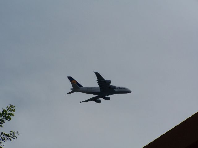 Airbus A380-800 — - Lufthansa 463 Taken off from Miami Internationa Airport on 7-21-2011 at approximately 16:51 local time