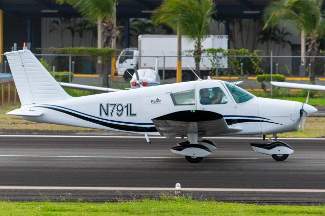 Piper Cherokee (N791L) - New aircraft on data base 