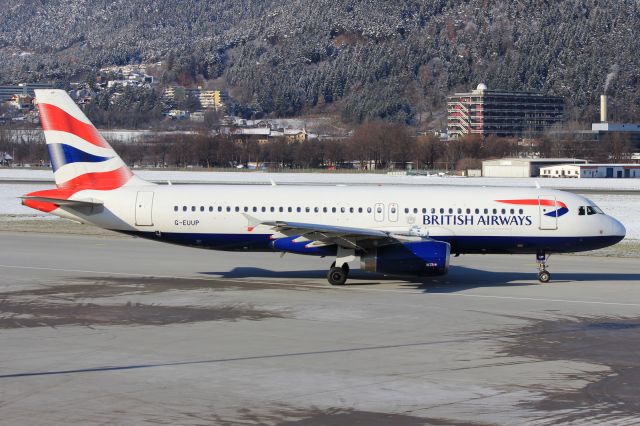 Airbus A320 (G-EUUP)