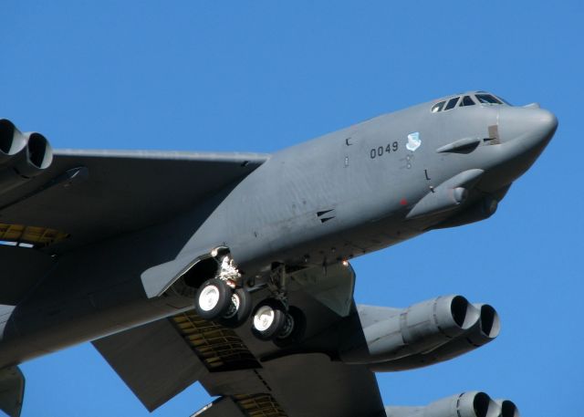 60-0049 — - B-52H doing touch and goes at Barksdale Air Force Base, Louisiana.