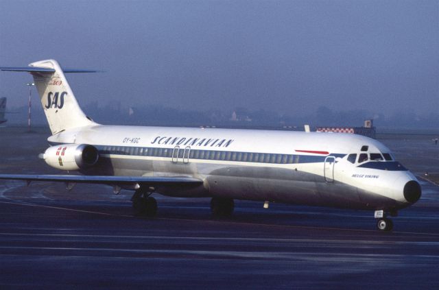 McDonnell Douglas DC-9-40 (OY-KGC) - January 1969 at Düsseldorf (EDDL)