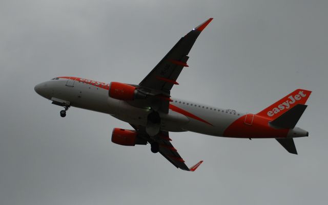Airbus A320 (OE-IJG) - Taken from the Airport Pub