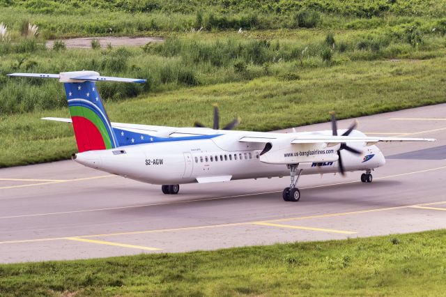 de Havilland Dash 8-400 (S2-AGW) - 22nd Sept., 2016