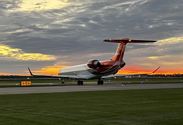 Canadair Regional Jet CRJ-900 (N890D) - Private CRJ-900 at Sunrise