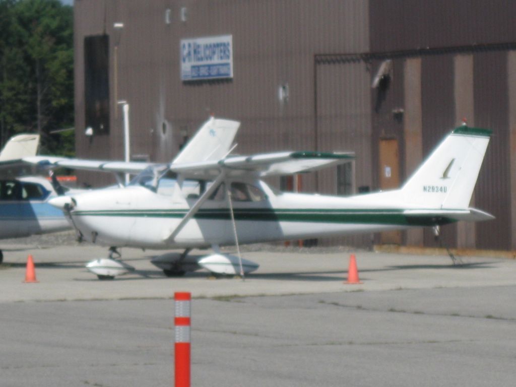 Cessna Skyhawk (N2934U) - Parked in front of Infinity Aviation.