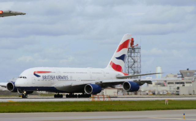 Airbus A380-800 (G-XLEH) - Take your pick"The Lovable Leviathan British Airways A380-800