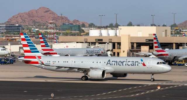 Airbus A321neo (N416AN) - Spotted at KPHX on September 19, 2020