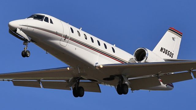 Cessna Citation Sovereign (N365QS) - 4-14-18 arriving from Jacqueline Cochran Rgnl (KTRM)