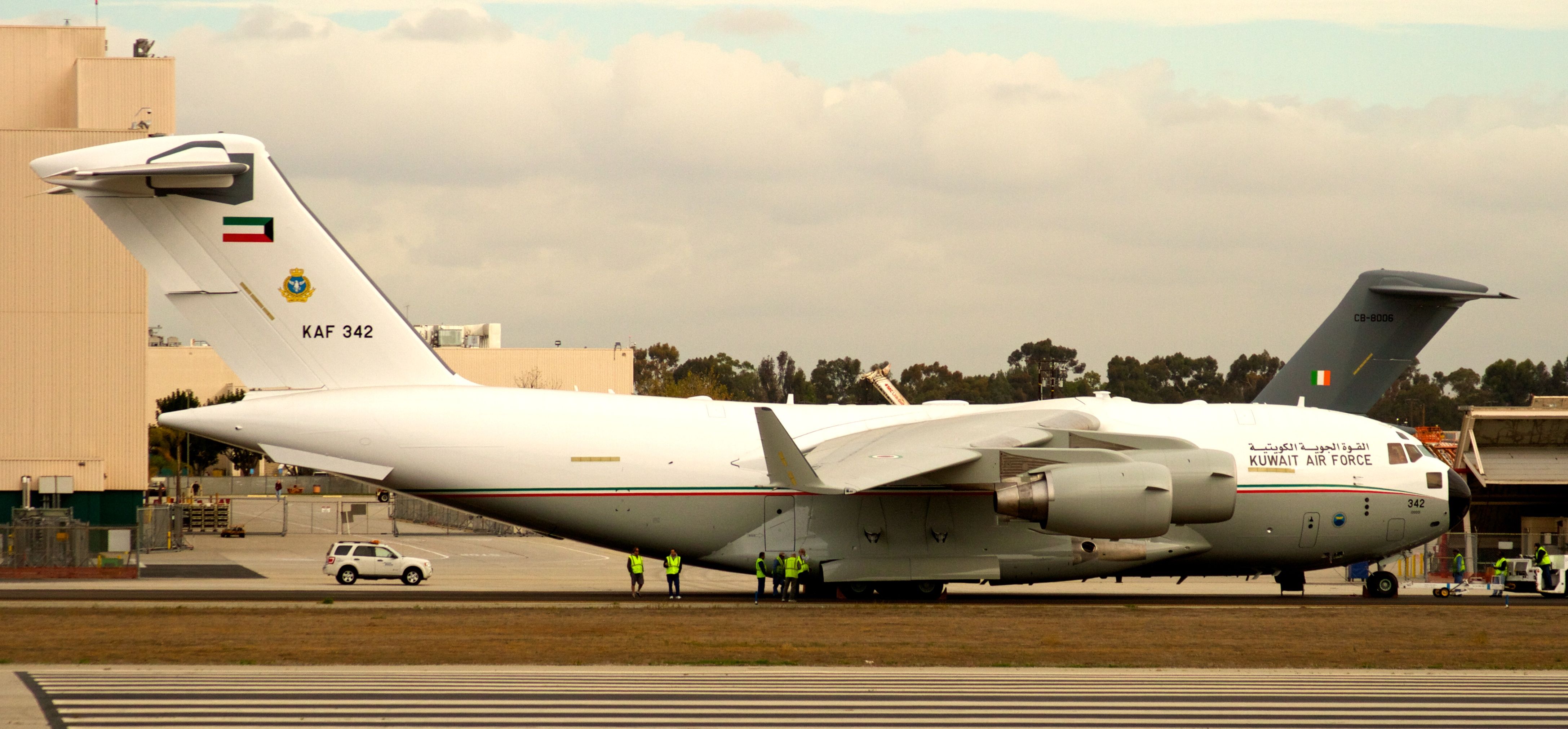 Boeing Globemaster III (KAF342) - Getting ready for delivery on Feb 14