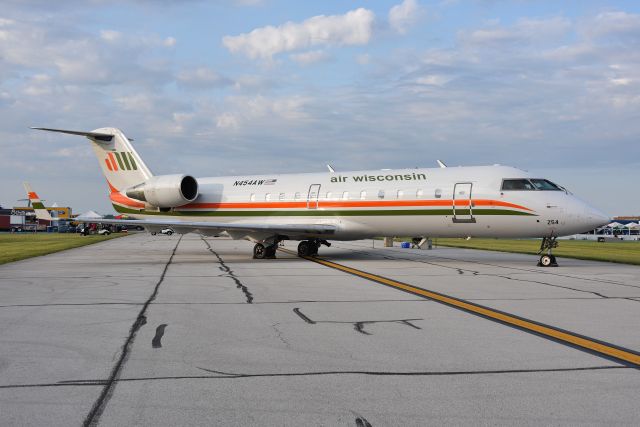 Canadair Regional Jet CRJ-200 (N454AW) - Dayton airshow 07-22-23