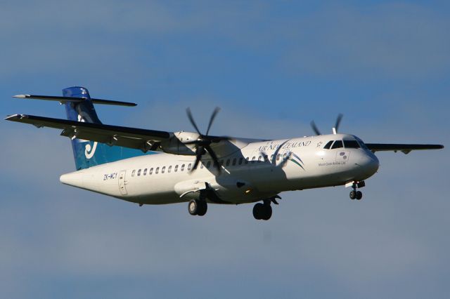 ATR ATR-72 (ZK-MCY) - 30 MAY 2008