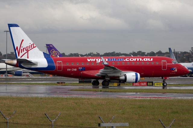 Embraer 170/175 (VH-ZHB) - 12 OCT 2010.br /Became N747CZ and is still active with Copmpass Airlines as at 28.9.16