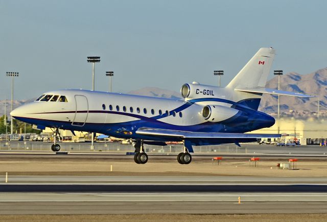 Dassault Falcon 900 (C-GOIL) - C-GOIL 1989 Dassault Mystere Falcon 900 Serial 75br /br /Las Vegas - McCarran International (LAS / KLAS)br /USA - Nevada, October 24, 2013br /Photo: Tomás Del Coro