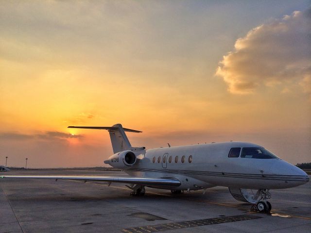 Hawker Beechcraft 4000 (N872HB) - Nanjing, China