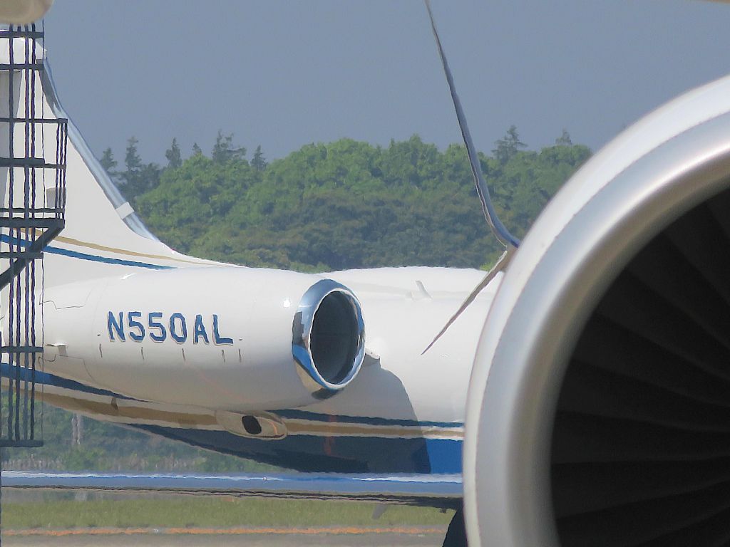 Gulfstream Aerospace Gulfstream V (N550AL) - I take a picture on May 11, 2017.