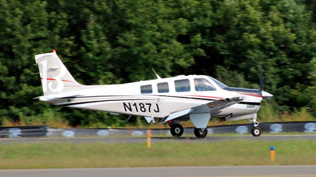 Beechcraft Bonanza (36) (N187J) - Taken on September 7, 2013.