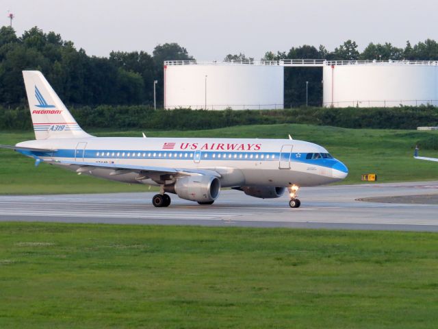 Airbus A319 (N744P) - Taken July 23, 2013