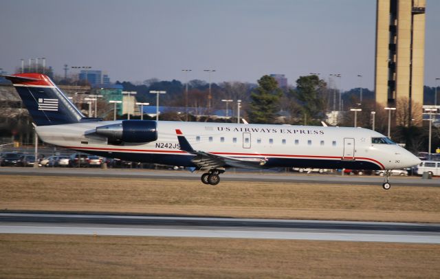 Canadair Regional Jet CRJ-200 (N242JS) - 18C - 2/14/10