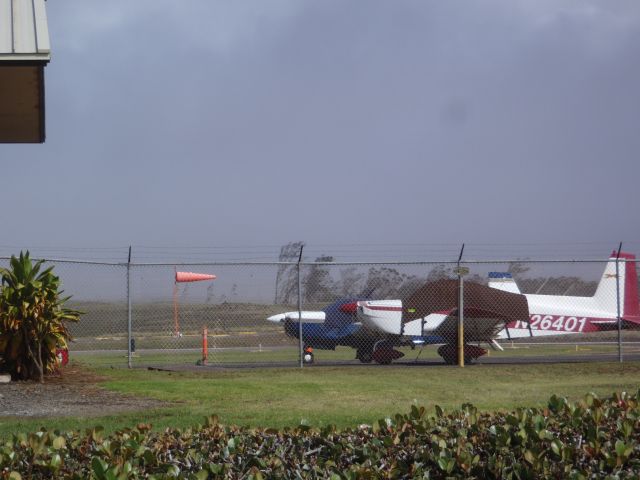 Grumman AA-5 Tiger (N26401) - A very windy day in Waimea, Hawaii