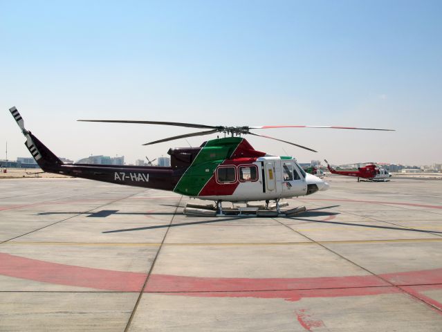 Bell 412 (A7-HAV)