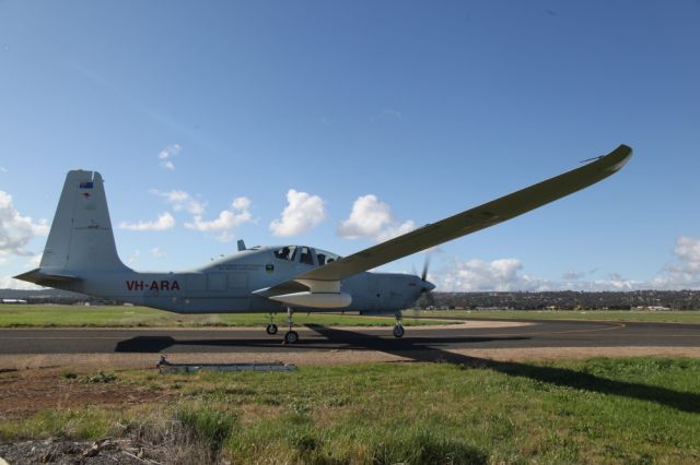 GROB Strato 1 (VH-ARA) - Egrett preparing for ferry flight from Adelaide to Germany (June 2014)