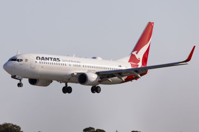 Boeing 737-800 (VH-VXB) - VH-VXB arriving from Sydney as QF731 to Adelaide Airport.