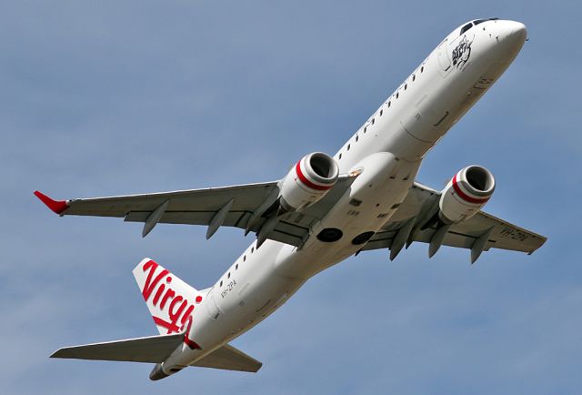 Embraer ERJ-190 (VH-ZPA) - VIRGIN AUSTRALIA AIRLINES - EMBRAER 190AR (ERJ-190-1001GW) - REG VH-ZPA (CN 19000148) - ADELAIDE INTERNATIONAL AIRPORT SA. AUSTRALIA - YPAD 18/1/2015)
