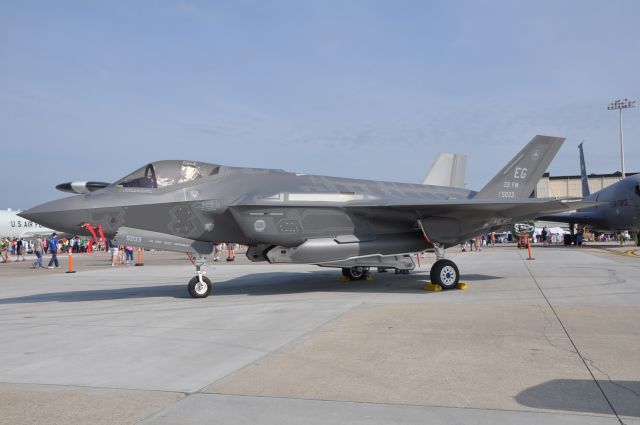 N5033 — - F-35A - Seymour Johnson AFB, May 15, 2015