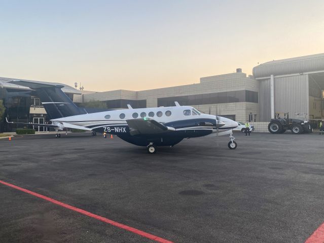 Beechcraft Super King Air 200 (ZS-NHX) - 15-SEP-2021