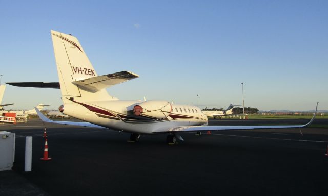 Cessna Citation Sovereign (VH-ZEK) - Registered to 'Airlift NZ Limited' as of May 2022, so I suppose this frame will frequent NZ? Taken 25/01/23.