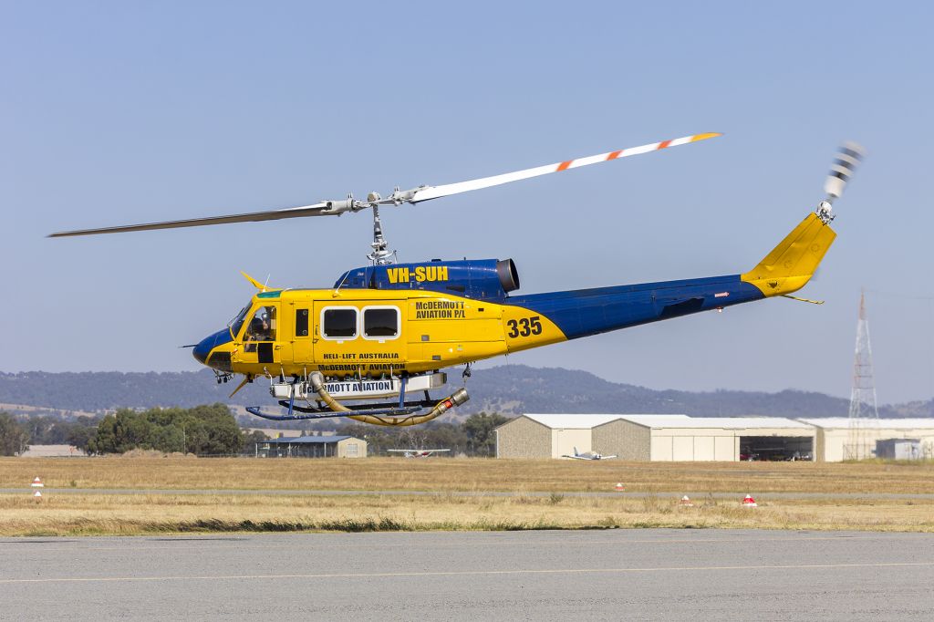 Bell BigLifter (VH-SUH) - McDermott Aviation (VH-SUH) Bell 214B Wagga Wagga Airport