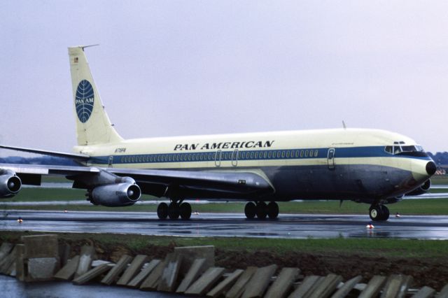 Boeing 707-300 (N719PA) - Pan Am "Clipper Windward" in September 1969 at Düsseldorf (EDDL)