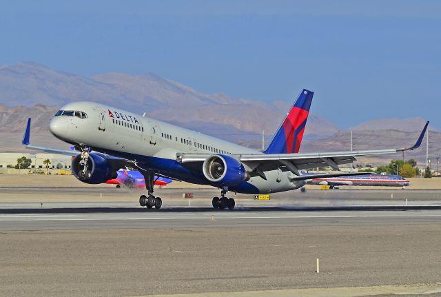 Boeing 757-200 (N900PC) - N900PC Delta Air Lines Boeing 757-26D  / 691 (cn 28446/740) - McCarran International Airport (KLAS)br /Las Vegas, Nevadabr /TDelCorobr /October 23, 2013