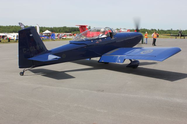 C-GLBV — - C-GLBV Van'S RV-8 RVA Aéroport de Sherbrooke QC. CYSC 16-06-2018.