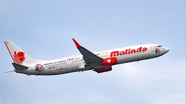 Boeing 737-900 (9M-LNK) - Boeing 737-900ER. Malindo 9M-LNK departed runway 21 YPPH 270719