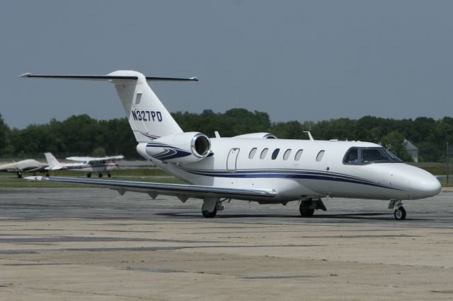 Cessna Citation CJ3 (N327PD) - May 18, 2023 - leaving Frederick on its way to Orlando