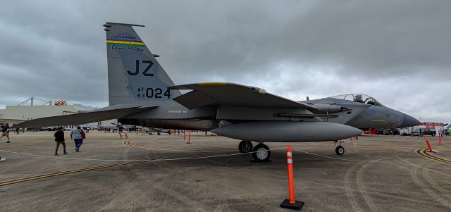 McDonnell Douglas F-15 Eagle (83-0024) - 83-0024 McDonnell Douglas F-15C Eagle 159th Fighter Wing Bayou Militia - br /Naval Air Station (NAS) Oceana KNTU br /Virginia Beach, Virginiabr /Photo: Monica Elise Del Corobr /September 22, 2024br /(TDelCoro)