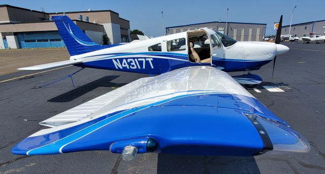 Piper Cherokee (N4317T) - Ready to launch. 