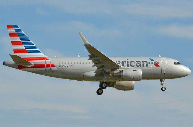 Airbus A319 (N8001N) - The New American A319-112