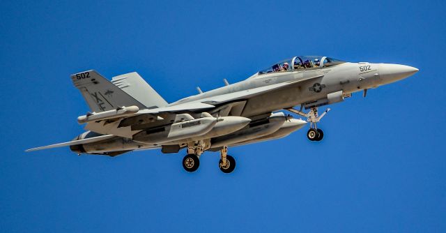 16-9128 — - Boeing EA-18G 169128 VX-9 "The Vampires" - Las Vegas - Nellis AFB (LSV / KLSV)br /USA - Nevada, March 19, 2018br /Photo: TDelCoro