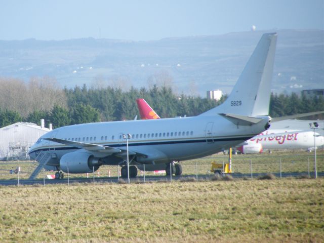 16-5829 — - 165829 C40A BOEING 737-7AF  CN 29979/496 CNV US NAVY AT SHANNON 16-01-2011