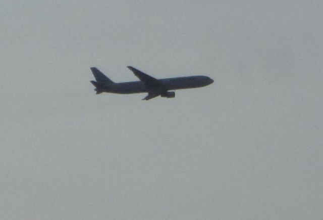 BOEING 767-300 (UNKNOWN) - A strange Euroatlantic Boeing 767-300 departs Toronto-Pearson International Airport.