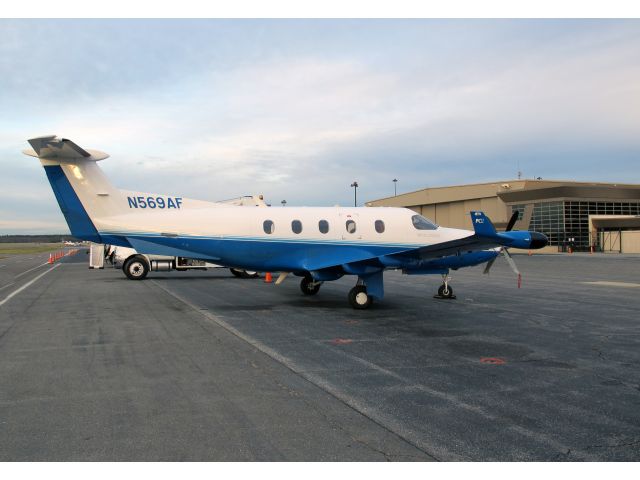 Pilatus PC-12 (N569AF) - The PC12.