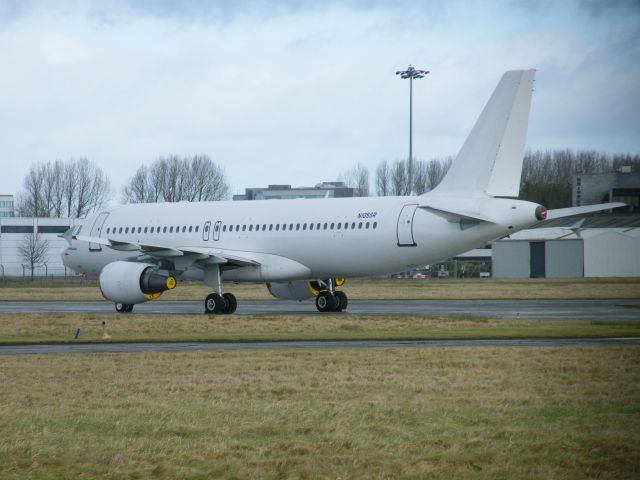 N105SR — - N105SR AIRBUS A320-214 CN 1054  EX LOTUS AIR SU-LBJ PARKED ON TAXIWAY FOX AT SHANNON ON   07-02-2011