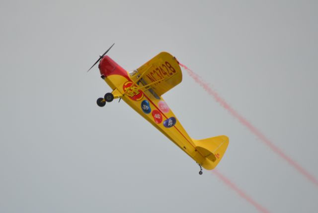 — — - Pietsch Airshow at Shaw AFB (1942 Interstate Cadet)